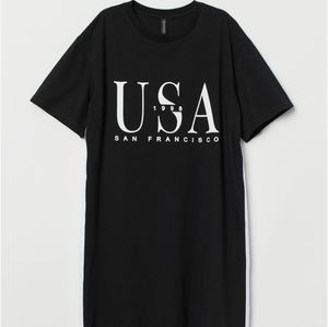 USA tshirt dress